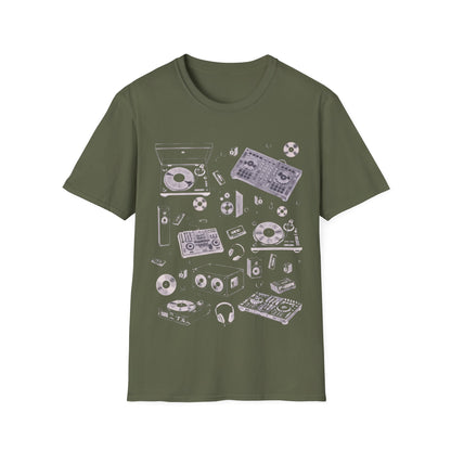 Vintage 90s Style Music T-Shirt