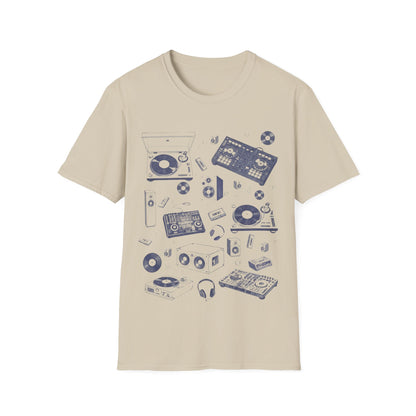 Vintage 90s Style Music T-Shirt