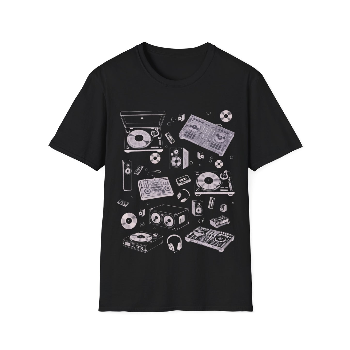 Vintage 90s Style Music T-Shirt